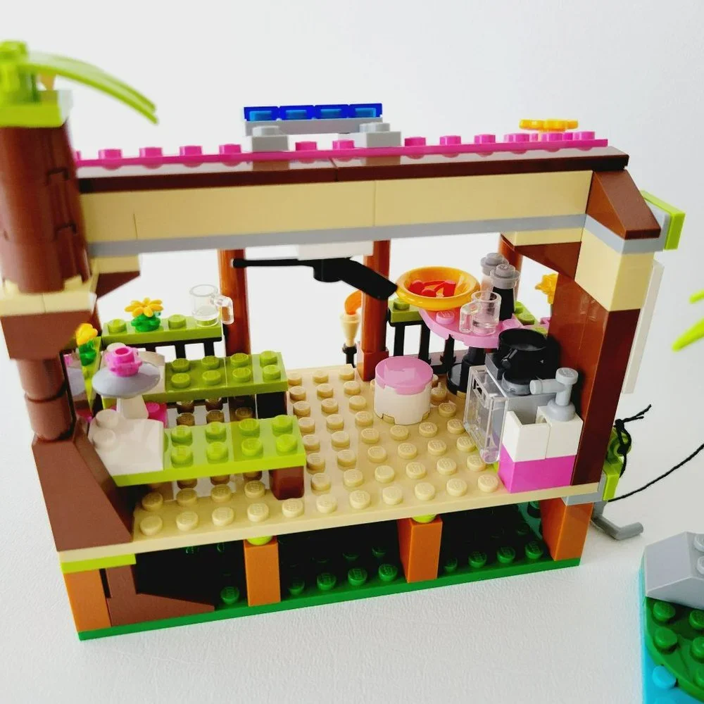 Lego Friends Jungle Rescue Base, NOT Assembled, Some Missing Pieces